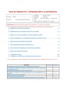 HOJA DE TRABAJO N°1: INTRODUCCIÓN A LA ESTADÍSTICA