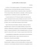 Las políticas públicas con enfoque de género