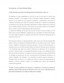 ¿Cómo determina un gerente de marketing qué tipo de información es útil o no?