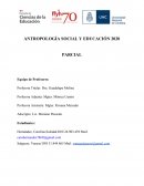 ANTROPOLOGÍA SOCIAL Y EDUCACIÓN