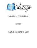 SALUD DE LA PERSONALIDAD