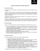 Trabajo Final Administración y Gestión Empresarial
