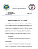 LA MIGRACIÓN Y SU IMPACTO EN EL NÚCLEO FAMILIAR