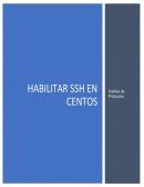 Habilitar SSH en CentOS
