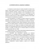 ENSAYO LA DEFORESTACION EN LA AMAZONIA COLOMBIANA