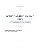 LA FUNCION DEL ADMINISTRADOR