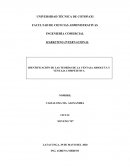 IDENTIFICACIÓN DE LAS TEORÍAS DE LA VENTAJA ABSOLUTA Y VENTAJA COMPETITIVA