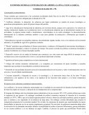 ECONOMIA MUNDIAL E INTEGRACION DE AMÉRICA LATINA. CUENCA GARCIA.