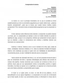 La comprensión lectora en textos argumentativos