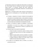 Determinacion presentiva de utilidad