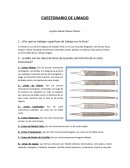 CUESTONARIO DE LIMADO