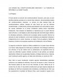 LAS EDADES DEL CONSTITUCIONALISMO MEXICANO Y LA FUNCIÓN DE REFORMA A LA CONSTITUCIÓN