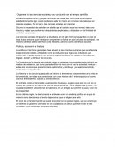 Orígenes de las ciencias sociales y su conclusión en el campo científico