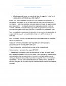 Estudio de ingresos y egresos