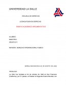 Ensayo Argumentativo Derecho administrativo