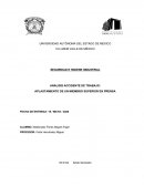 ANÁLISIS ACCIDENTE DE TRABAJO: APLASTAMIENTO DE UN MIEMBRO SUPERIOR EN PRENSA
