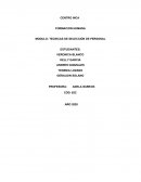 TECNICAS DE SELECCIÓN DE PERSONAL