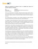 Descripcion empresa Entel-Chile S.A