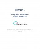 Una propuesta de Code Cloud SpA. Propuesta para el equipo “Empresa x”