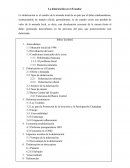 La dolarización en el Ecuador