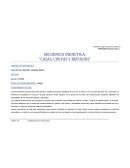 SECUENCIA DIDÁCTICA: “CASAS, CUEVAS Y REFUGIOS”