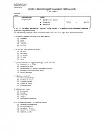Control de lectura Trsitán e Isolda. Página 1