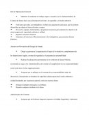 Jefe de Operaciones General