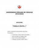 FUNDAMENTOS DE INGENIERIA INDUSTRIAL