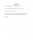 Registro Civil (Explicación por Capítulo)