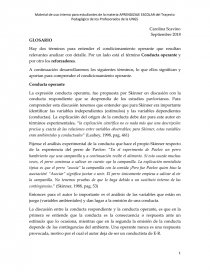 Material complementario Condicionamiento operante. Página 1