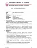 Silabo Taller ingenieria de Software