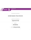 Actividad integradora 1. Buscar información a través de las tecnologías de la información y comunicación