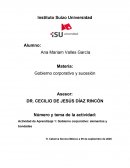 Gobierno corporativo y sucesión