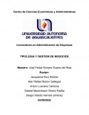 TIPOLOGIA Y GESTION DE NEGOCIOS