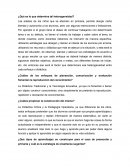 ¿Qué es lo que determina tal heterogeneidad?