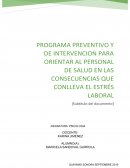 Flujograma adulto mayor estrés laboral