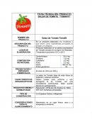 Planta productora de salsa de tomate