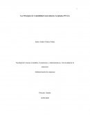 Los principios de contabilidad generalmente aceptados