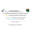 OBSERVACIÓN Y ANÁLISIS DE PRÁCTICAS Y CONTEXTOS ESCOLARES