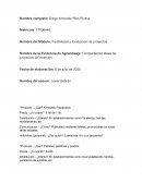 Evidencia de Aprendizaje: Compartiendo ideas de proyectos de inversión