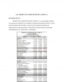 Caso “PRODUCTOS ALIMENTICIOS DEL CAMPO S.A.”