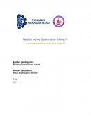Gestión de los Sistemas de Calidad