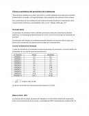Técnica cuantitativa del pronóstico de la demanda
