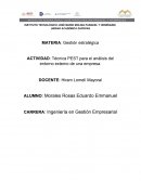 Técnica PEST para el análisis del entorno externo de una empresa