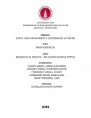 EXIGENCIAS DE SERVICIO – APLICACIÓN EN RETAIL TOTTUS