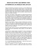 ENSAYO DE AFTER: AQUÍ EMPIEZA TODO