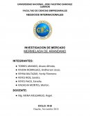 INVESTIGACION DE MERCADO MERMELADA DE ARANDANO