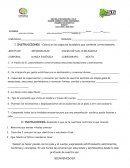 Evaluacion diagnóstica danza