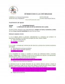 Contabilidad Cuestionario de repaso