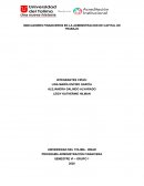 INDICADORES FINANCIEROS EN LA ADMINISTRACION DE CAPITAL DE TRABAJO